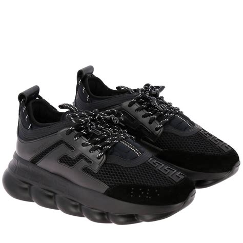 black versace mens shoes|Versace shoes for men sneaker.